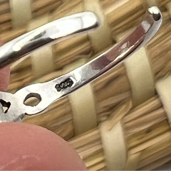 Sterling Silver 925 Pink Opalite Dainty Adjustable Toe Ring - Picture 7 of 7